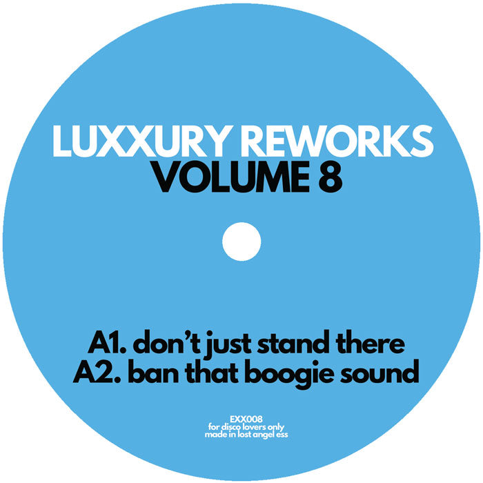 Luxxury – Reworks Volume 8 12" Vinyl Only Disco Nu-Disco Edits