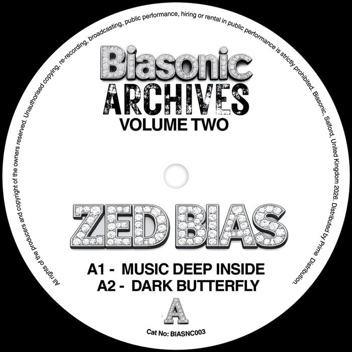 Zed Bias Archives Vol 2 12 Inch Vinyl Deep House Limited Edition EP