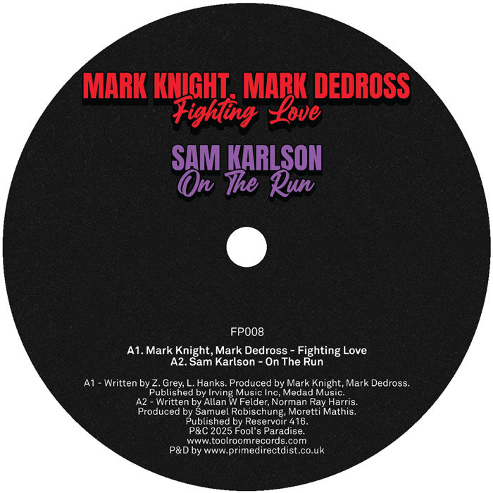 Mark Knight & Various Artists – Fool’s Paradise Sampler Vol. 6 12" House Vinyl