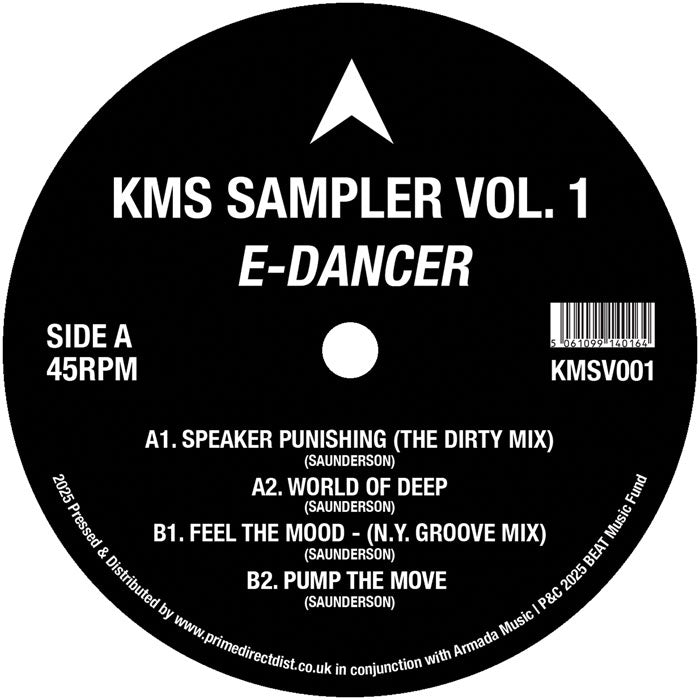 E-Dancer – KMS Sampler Vol.1 Detroit Techno Classics Remastered 12" Vinyl