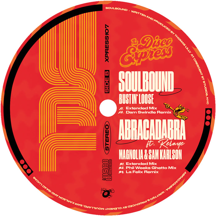Bustin’ Loose – Xpress Singles Vol.1 – 12” Vinyl Disco House French House EP