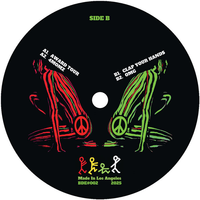 Boogie Down Edits Vol. 2 ATCQ House Edits 12” Vinyl Hip Hop House New