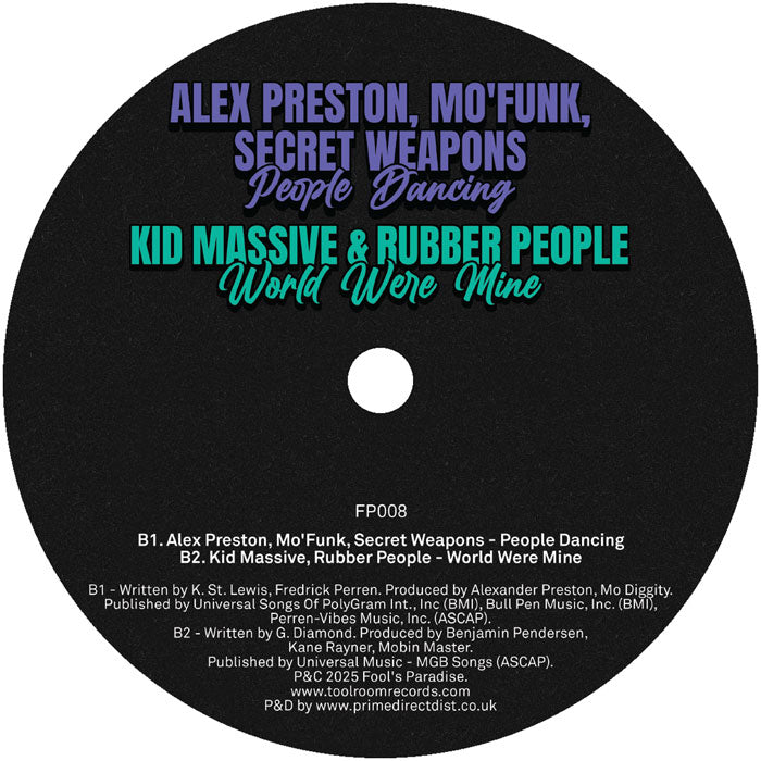Mark Knight & Various Artists – Fool’s Paradise Sampler Vol. 6 12" House Vinyl