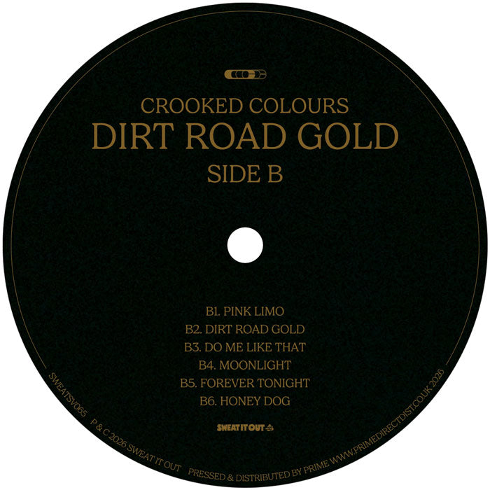 Crooked Colours – Dirt Road Gold Vinyl LP Electronic Indie Dance Album