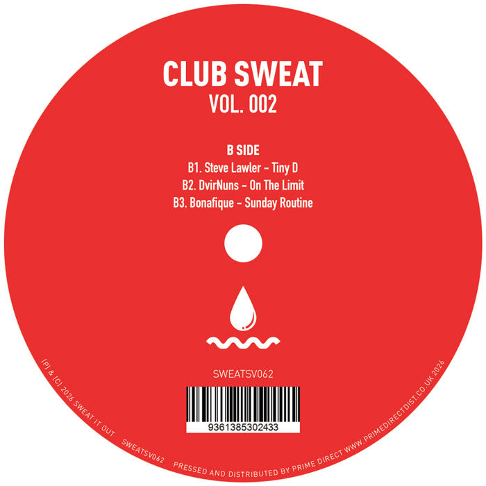 LO'99 – Club Sweat Vol. 2 12" Vinyl House Deep Tech 2026