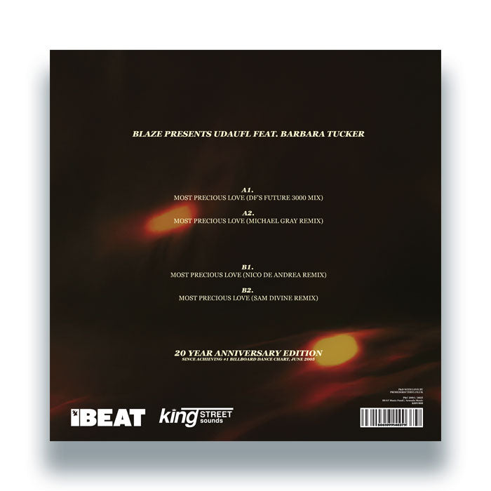 Blaze feat. Barbara Tucker – Most Precious Love House Remixes 12" Vinyl 2025