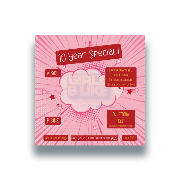 Marcia DaVinylMC – Love Echoes / Joy House 7"Limited Vinyl Picture Sleeve