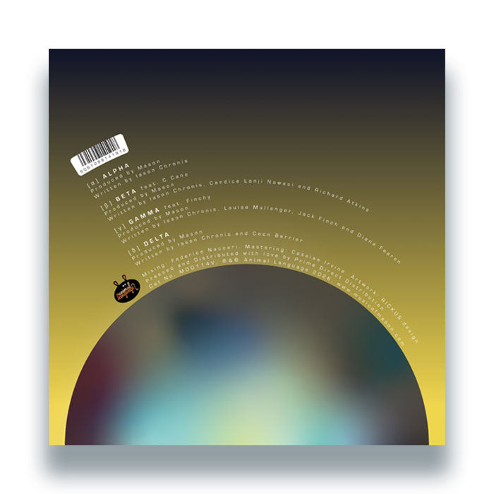 Mason – Nite Rite Alpha Beta Gamma Delta 12" Vinyl House EP