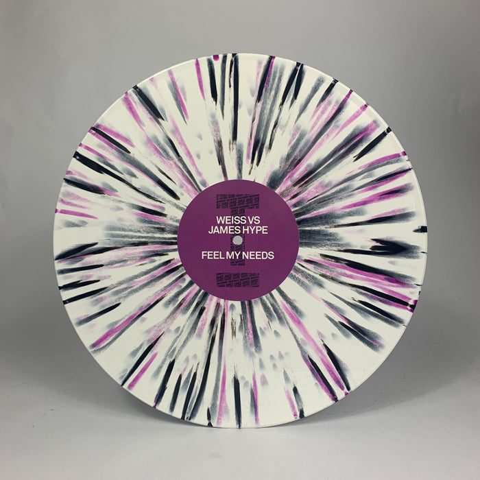 WEISS vs James Hype - Feel My Needs - Splatter Vinyl 12" Piano House