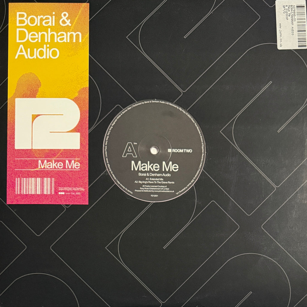 Borai / Denham Audio – Make Me (12" Pink Vinyl, Limited Edition)