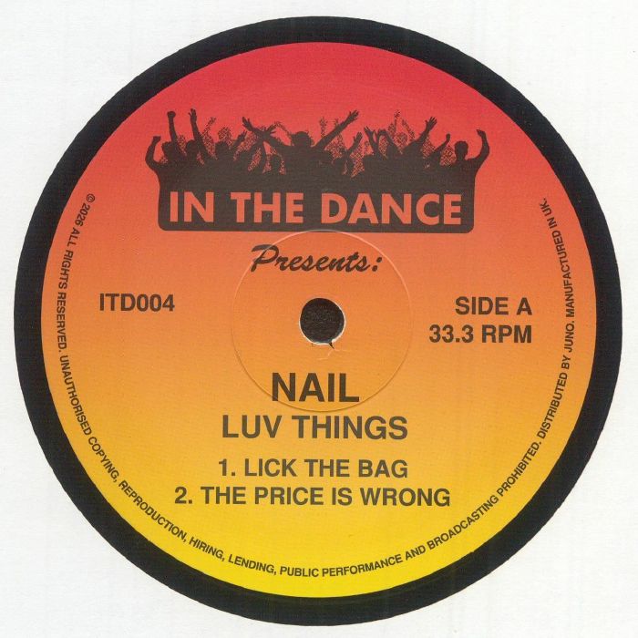 Nail – Luv Things Classic House 12" Vinyl