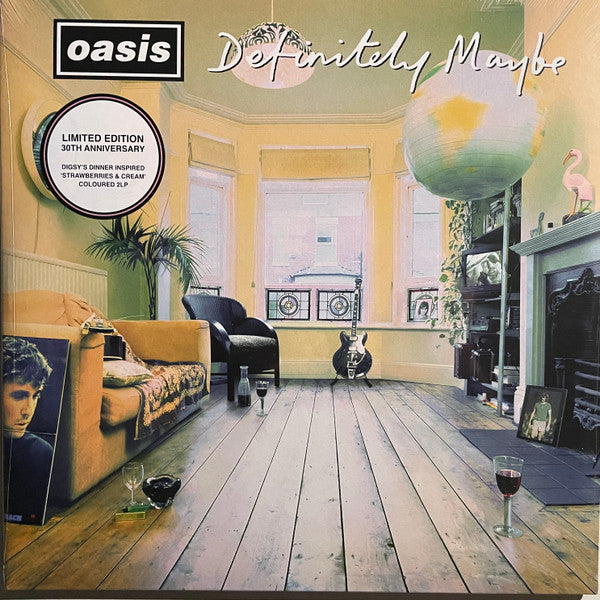 Oasis – Definitely Maybe – Reissue Britpop / Rock · 2xLP Red Vinyl · M / M (Sealed)
