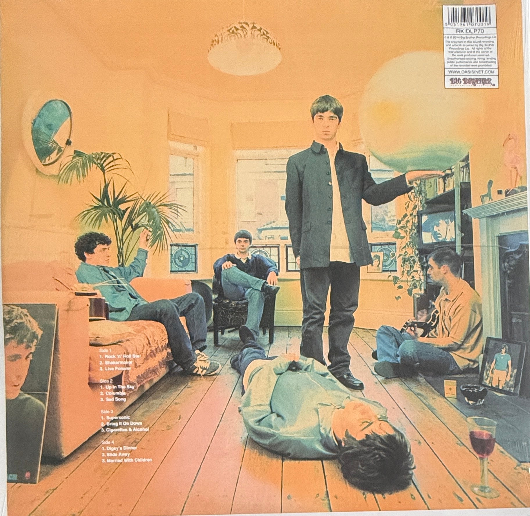 Oasis – Definitely Maybe 2x Vinyl LP – Maidstone Drive Records