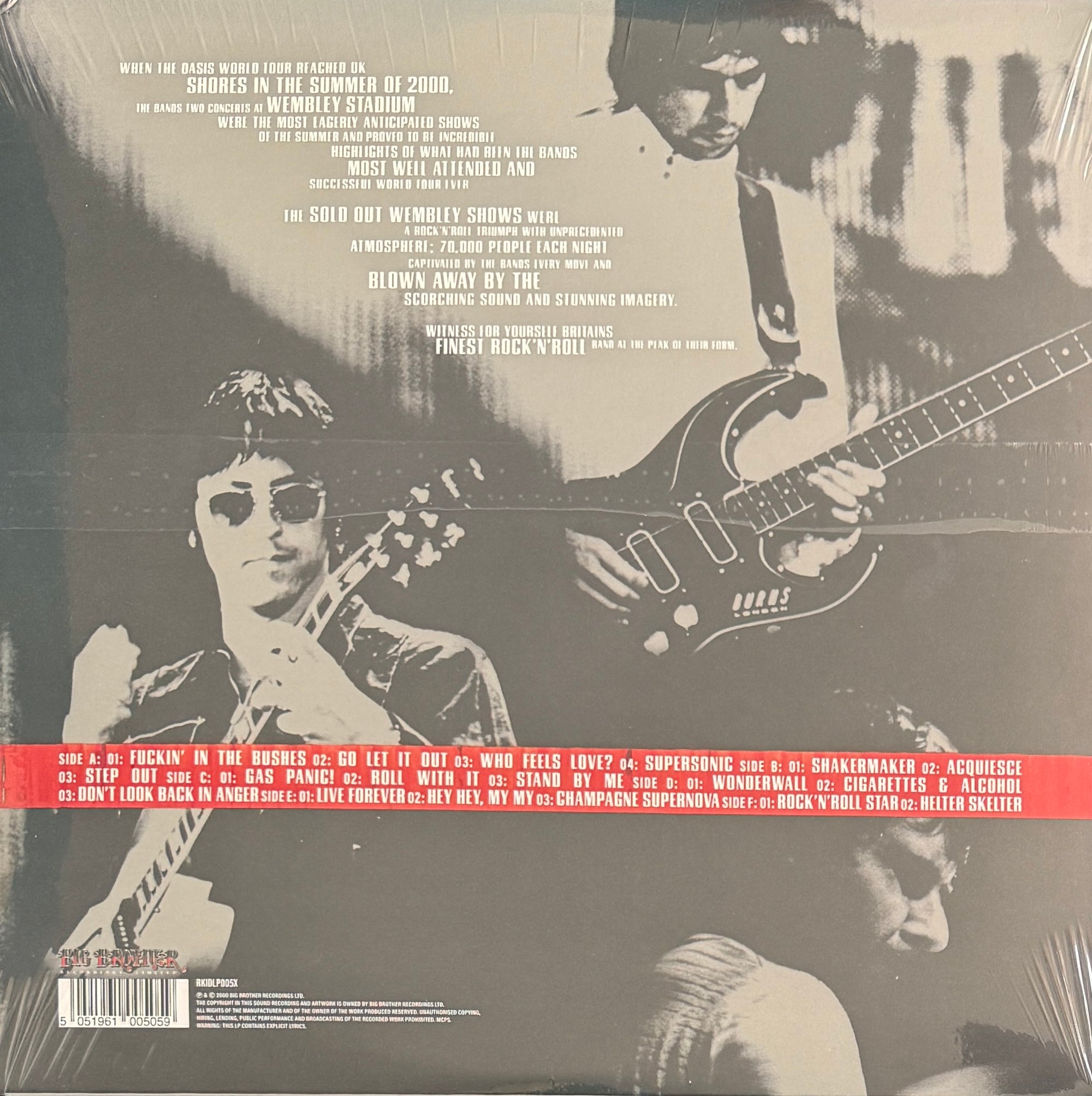 Oasis – Familiar To Millions – 3×LP Reissue (Limited Edition)