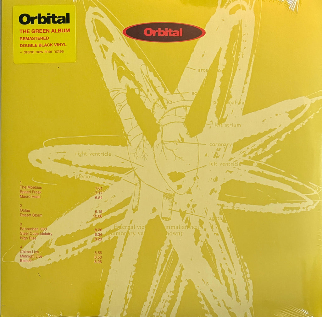 Orbital – Orbital 2LP UK Rave Techno Electronic Classic Vinyl Album