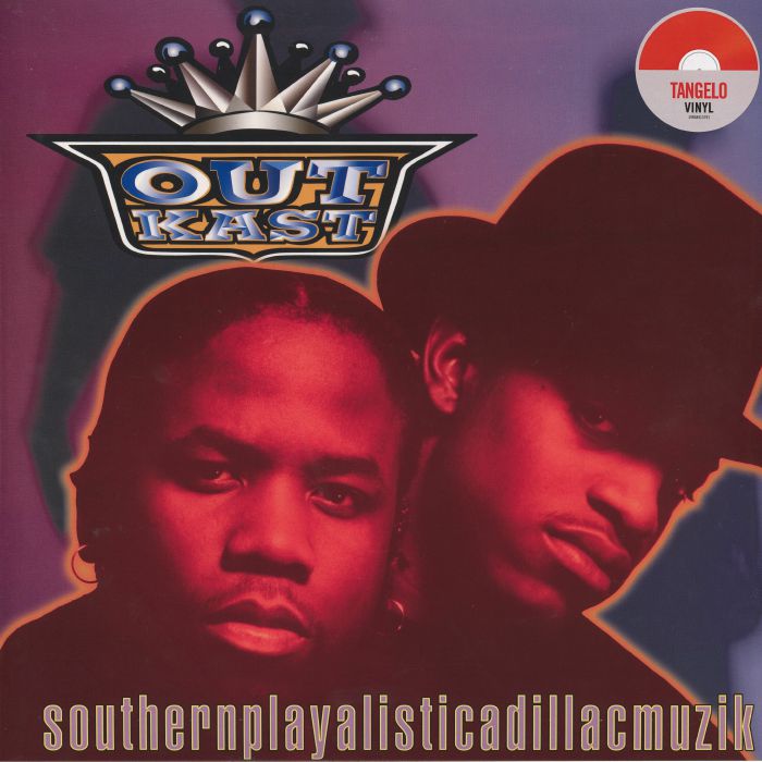 Outkast Southernplayalisticadillacmuzik 2LP Vinyl Hip Hop Orange Tangelo