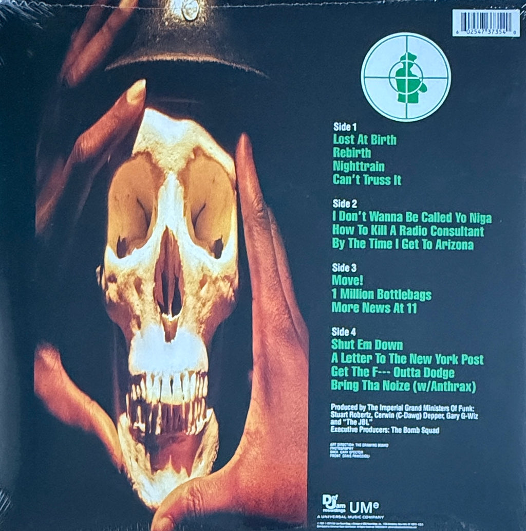 Public Enemy – Apocalypse 91: The Enemy Strikes Black – 2015 – Vinyl LP Limited Edition Translucent Green 2-LP