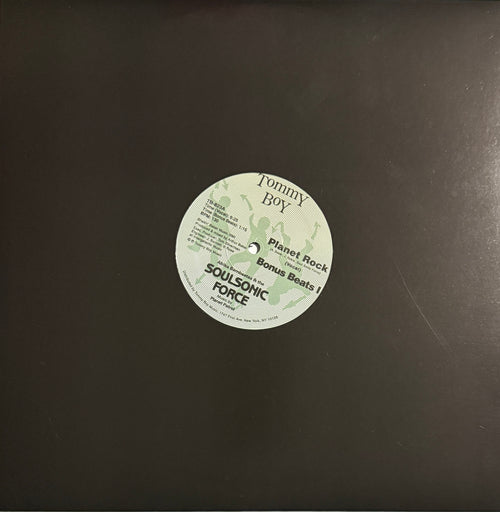 Afrika Bambaataa &amp; the Soul Sonic Force – Planet Rock (12" Vinyl, 1982 US Pressing, Green Labels)