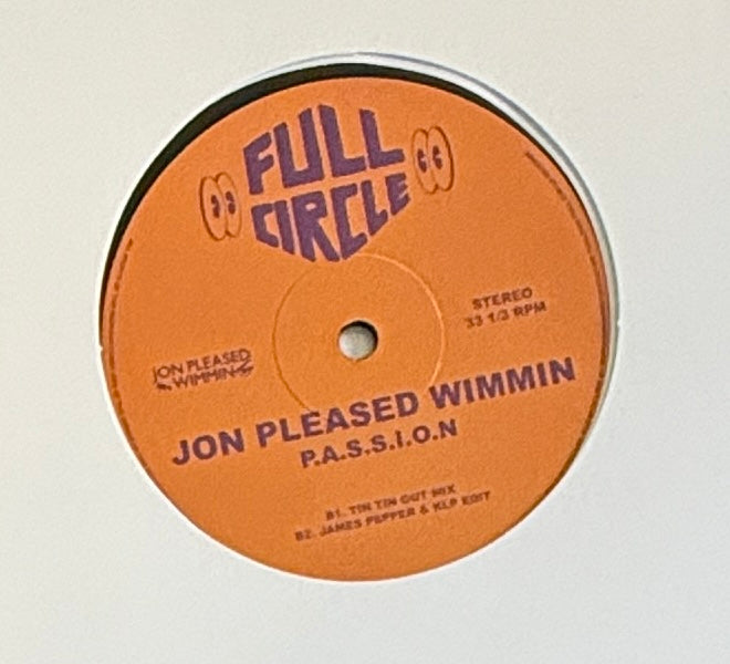 Jon Pleased Wimmin – Passion – 12" Vinyl