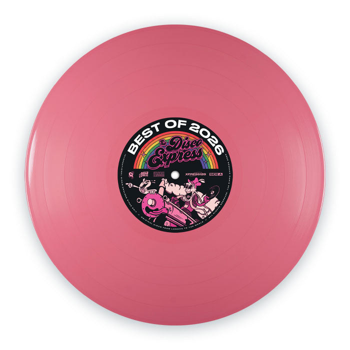 Various Artists The Disco Express Best Of 2026 12 Inch Vinyl Disco Limited Pink