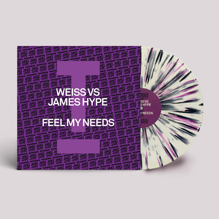 WEISS vs James Hype - Feel My Needs - Splatter Vinyl 12" Piano House