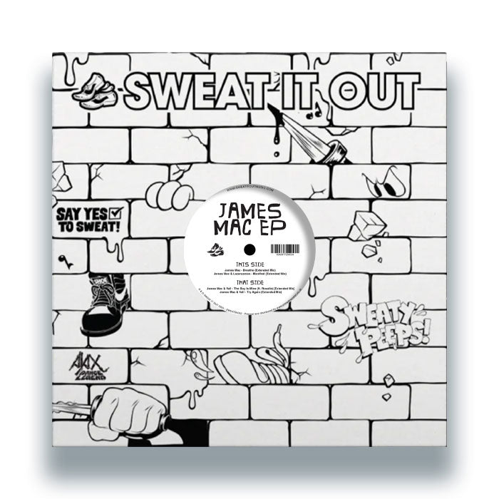 James Mac – Breathe EP 12" Vinyl Deep Vocal House Four Track EP