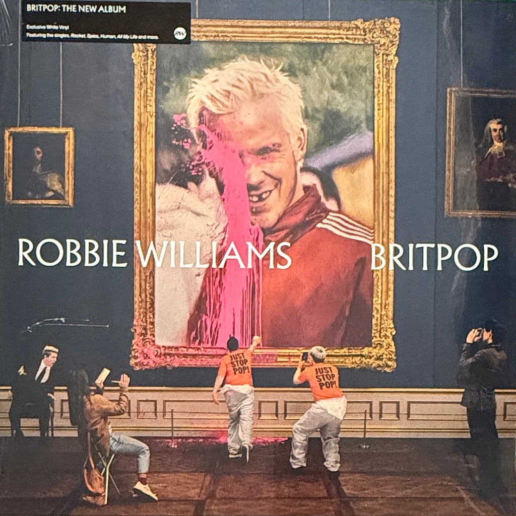Robbie Williams – Britpop LP Website Exclusive White Vinyl Pop Rock
