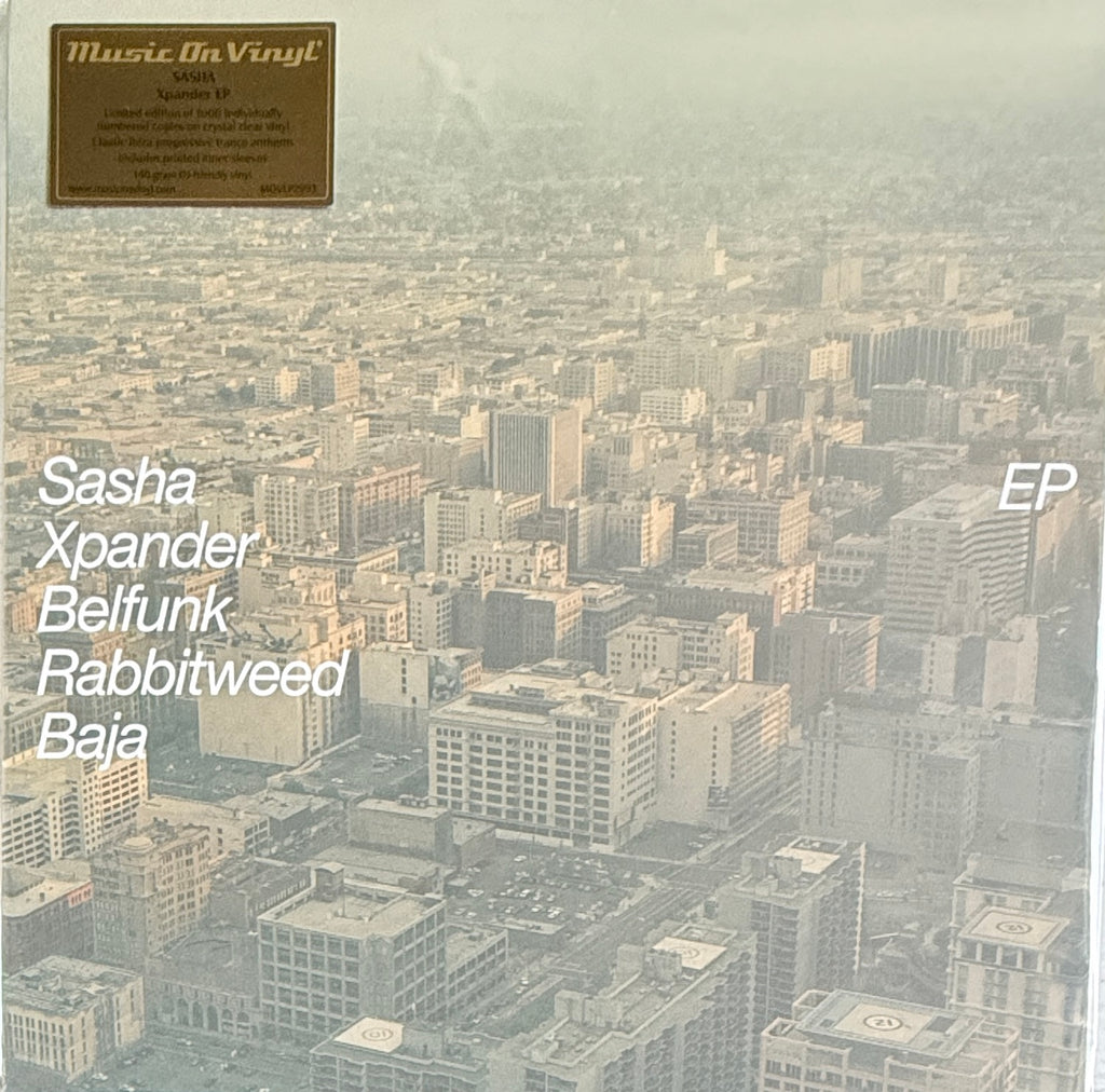 Sasha – Xpander EP (Limited Edition Clear 2×12", Numbered, Brand New Sealed)