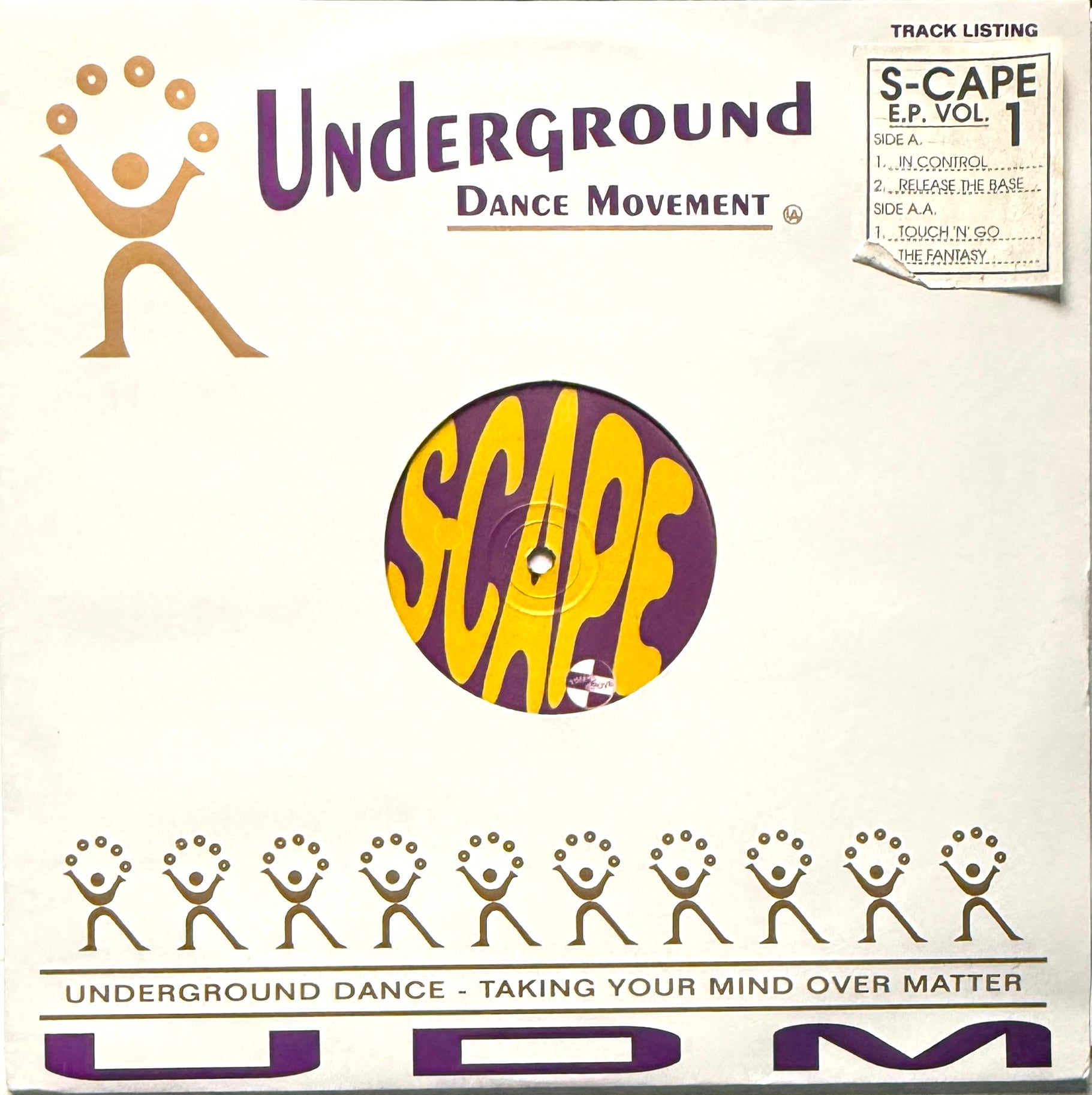 S-Cape – E.P. Vol. 2 12" (1995) UK House Vinyl