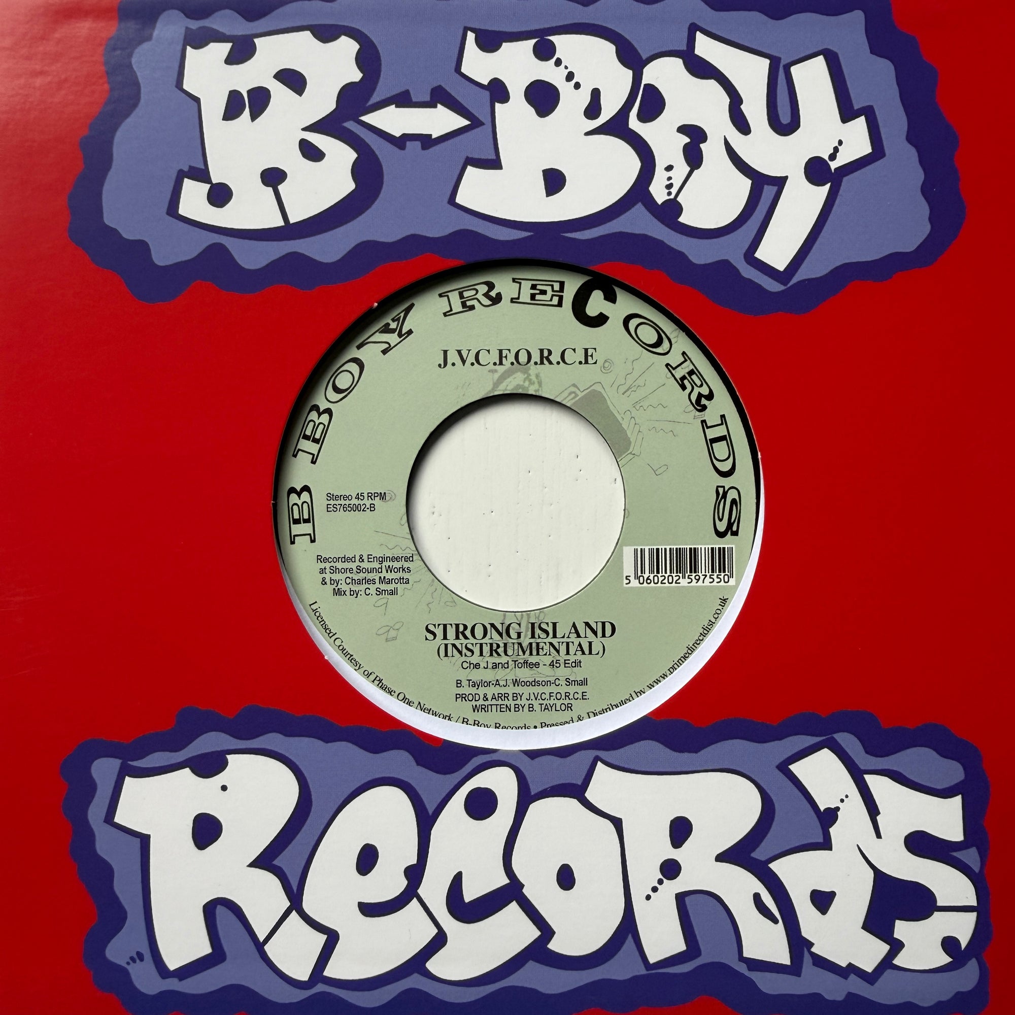 J.V.C. F.O.R.C.E. Strong Island 7” Vinyl RSD 2024 Hip Hop New