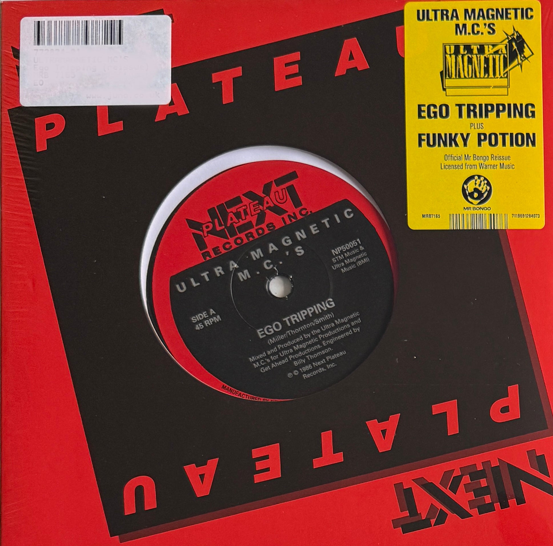 Ultramagnetic MC’s – Ego Tripping / Funky Potion 7" Vinyl