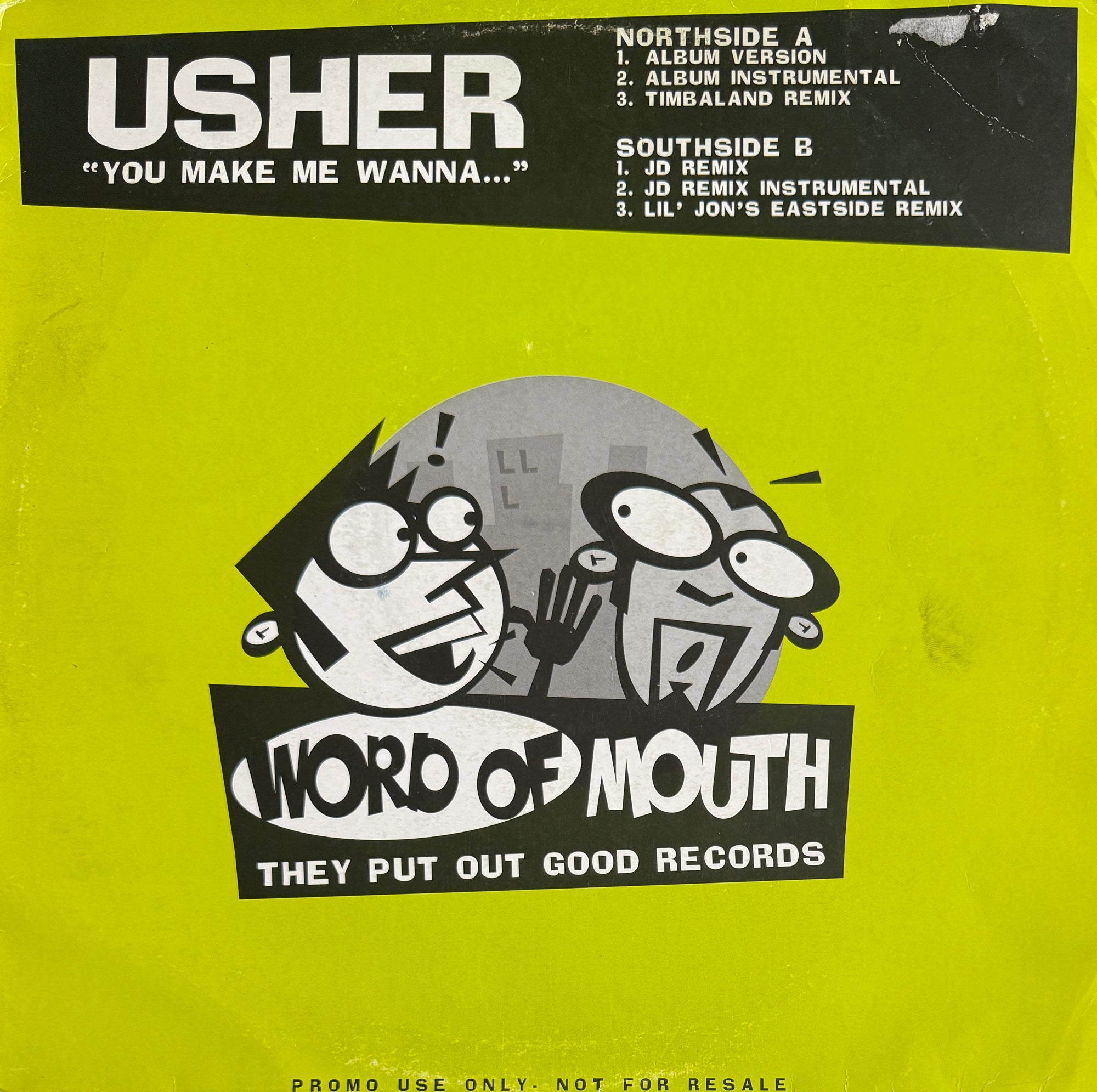 Usher – You Make Me Wanna... – Word Of Mouth – 1998