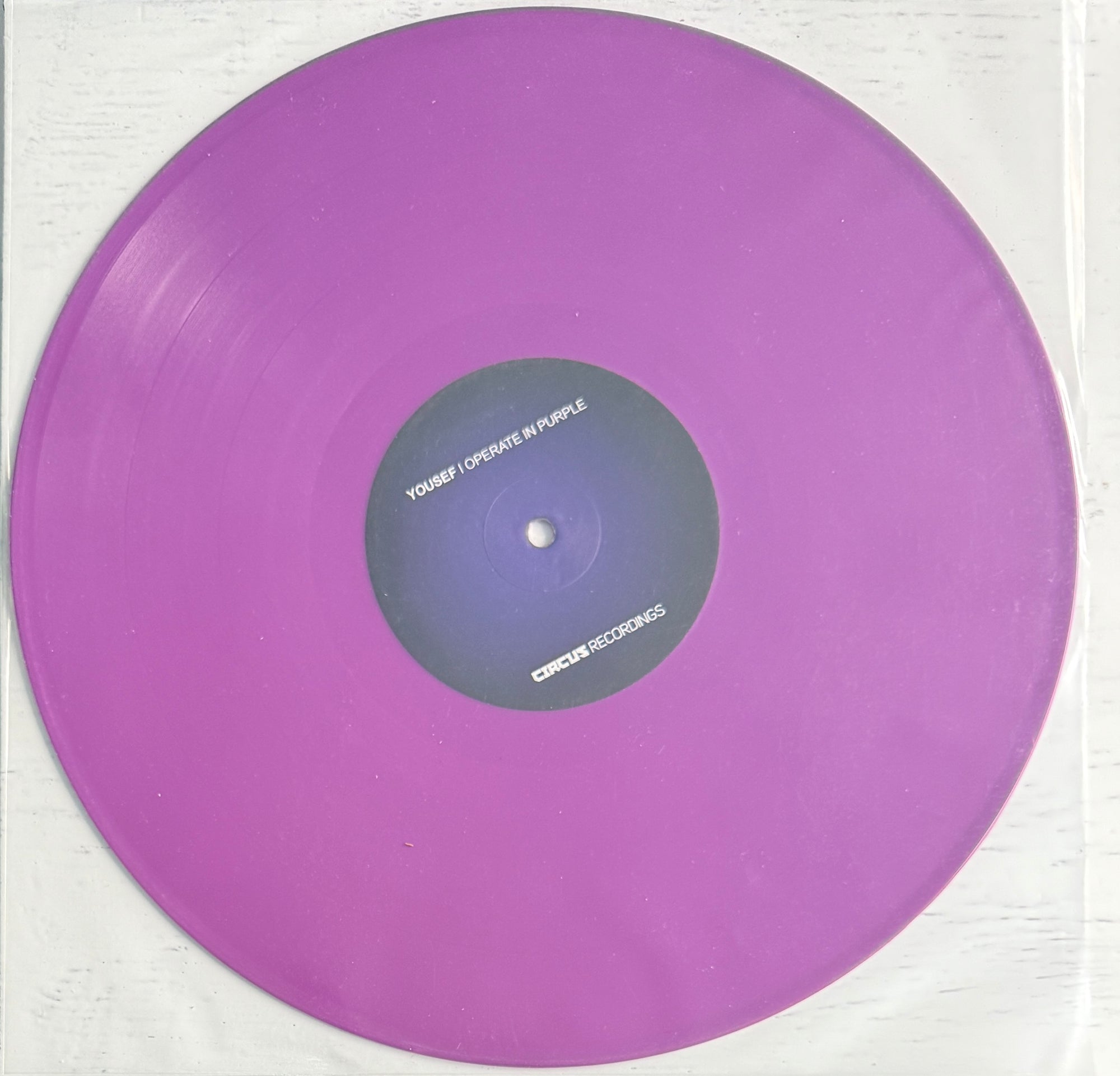 Yousef – I Operate In Purple Album Sampler – Circus Recordings – 2025